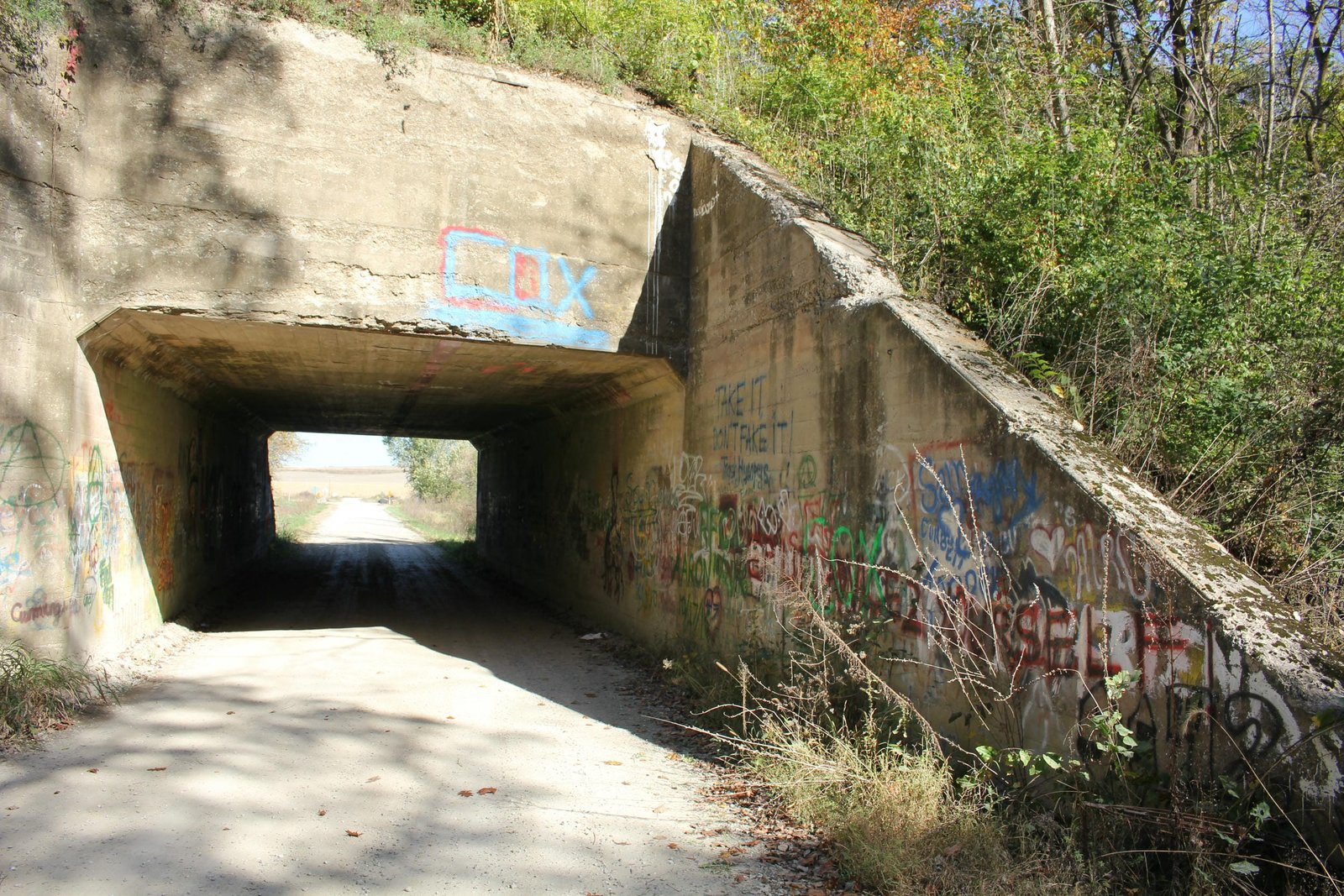 East abutment